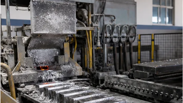 Lead plate casting